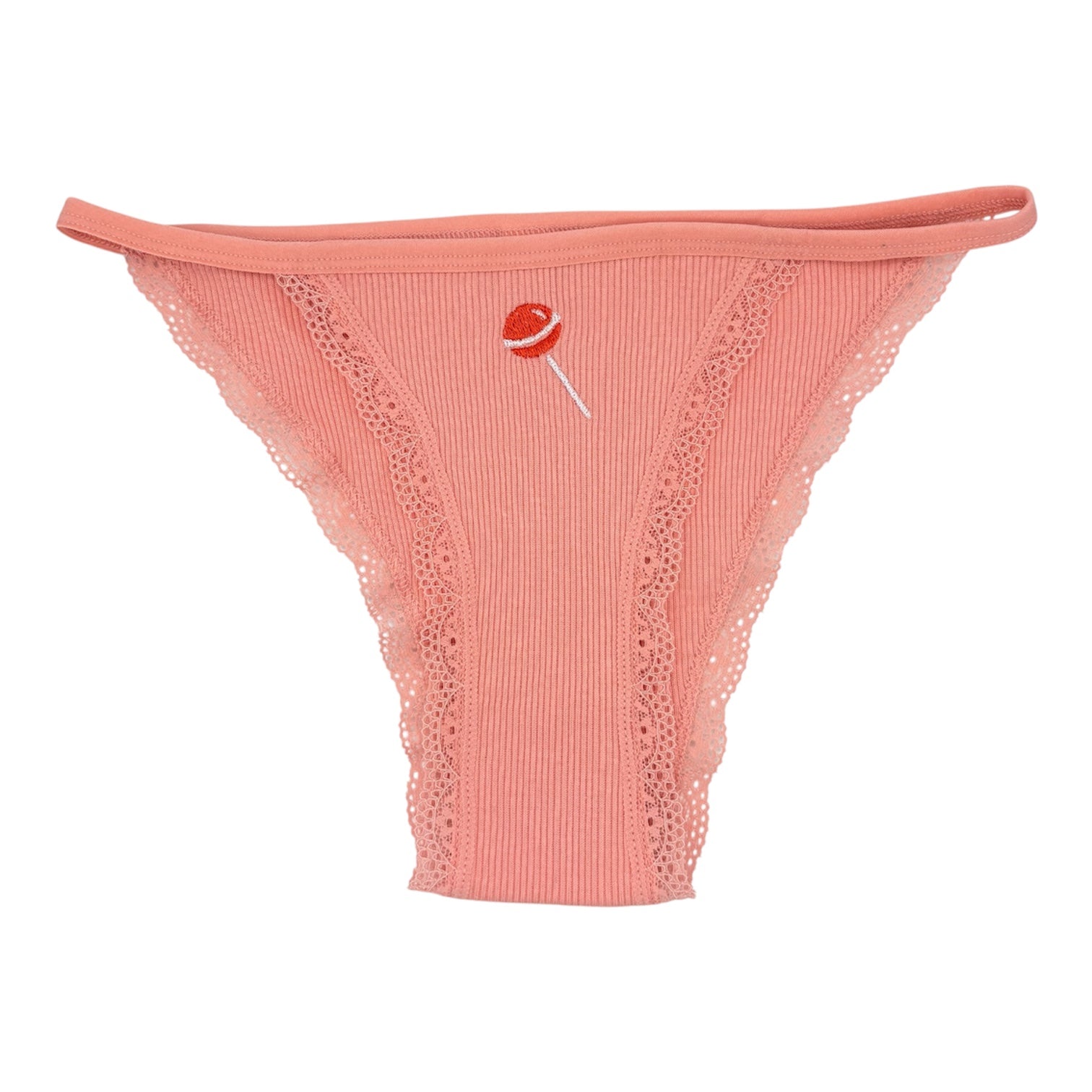 A flat image of Berry Sorbet’s Peach Melt Lollipop briefs on a white background.