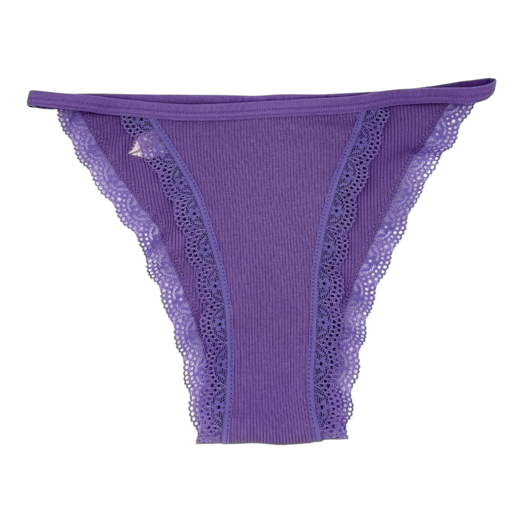 A flat image of the front of Berry Sorbet’s Grape Mist Beso briefs on a white background.