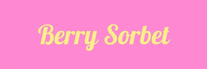 Berry Sorbet - Home